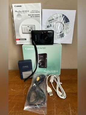 Canon PowerShot ELPH SD780 IS 12.1MP HD 3x Optical Zoom Compact Digital Camera